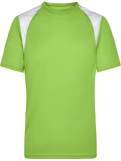 JN Pánské běžecké tričko 02.0 lime green/white model 22486578 - Daiber