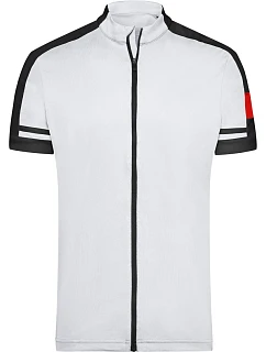 JN Pánské cyklistické tričko se zipem 02.0 white model 22486707 - Daiber