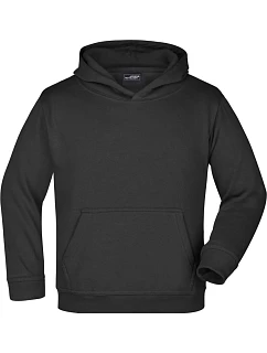 JN Dětská mikina s kapucí 02.0 black model 22525525 - Daiber