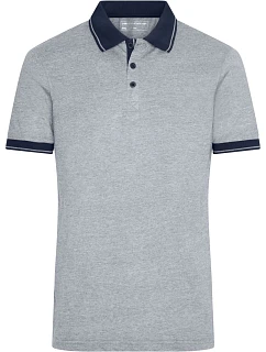 JN Pánské žerzejové polo 02.0 grey model 22488411 - Daiber