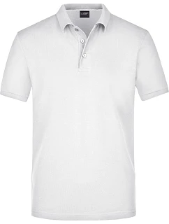 JN 708 Pánské piqué polo white model 22488467 - Daiber