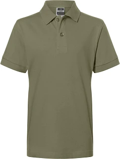 JN Dětské piqué polo 02.0 olive model 22436399 - Daiber