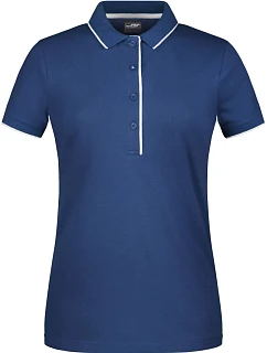 JN Dámské piqué polo s kontrastní légou 02.0 navy/white model 22489075 - Daiber