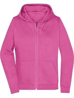 JN 755 Dámská mikina s kapucí model 22489497 pink - Daiber