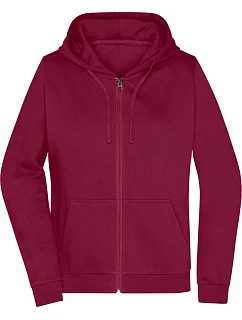 JN 755 Dámská mikina s kapucí model 22489489 wine - Daiber