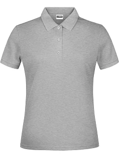 JN Dámské piqué polo 02.0 grey heather model 22413844 - Daiber
