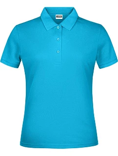 JN Dámské piqué polo 02.0 turquoise model 22413980 - Daiber