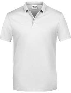 JN Pánské piqué polo 02.0 white model 22437233 - Daiber