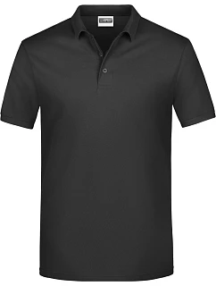 JN Pánské piqué polo 02.0 black model 22437242 - Daiber