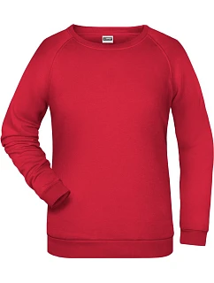JN Dámská raglánová mikina 02.0 red model 22437522 - Daiber