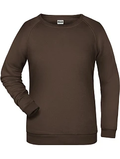 JN Dámská raglánová mikina 02.0 brown model 22437468 - Daiber