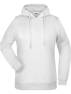 JN 795 Dámská mikina s kapucí model 22430367 white - Daiber