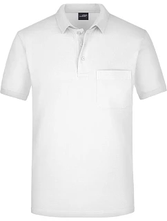 JN Piqué polo s kapsou 02.0 white model 22494141 - Daiber