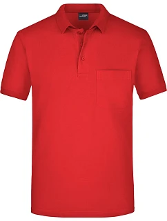 JN Piqué polo s kapsou 02.0 red model 22494181 - Daiber