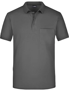 JN Piqué polo s kapsou 02.0 graphite model 22494154 - Daiber