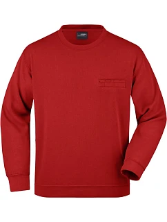JN Mikina s kapsou 02.0 red model 22494229 - Daiber