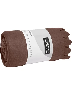 JN Fleecová deka s třásněmi 02.0 brown model 22494378 - Daiber