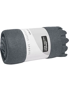 JN Fleecová deka s třásněmi 02.0 light grey melange model 22494374 - Daiber