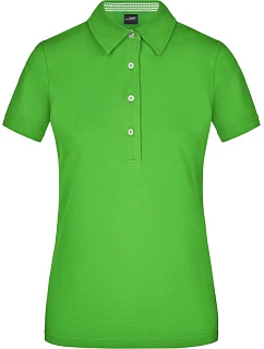 JN Dámské piqué polo 02.0 lime green/white model 22494531 - Daiber