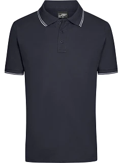 JN Pánské piqué polo 02.0 navy/white model 22494729 - Daiber