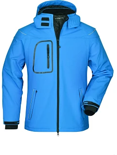 JN 1000 Pánská 3vrstvá zimní softshellová bunda model 22494767 aqua - Daiber