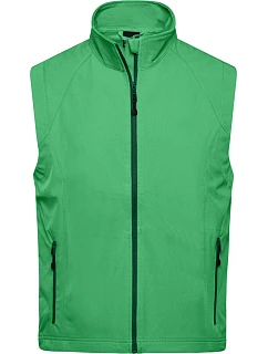 JN Pánská 3vrstvá softshellová vesta 02. green model 22494908 - Daiber