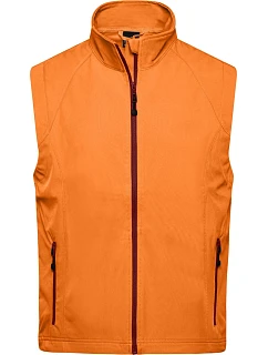 JN Pánská 3vrstvá softshellová vesta 02. orange model 22494914 - Daiber