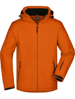JN Pánská 3vrstvá zimní softshellová bunda 02. dark orange model 22495078 - Daiber