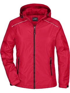 JN Dámská bunda do deště 02. red/black model 22529692 - Daiber