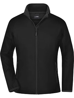 JN Dámská 2vrstvá promo softshellová bunda 02. black/black model 22530101 - Daiber