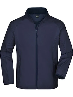 JN Pánská 2vrstvá promo softshellová bunda 02. navy/navy model 22530177 - Daiber