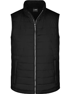 JN Pánská prošívaná vesta 02. black model 22530337 - Daiber
