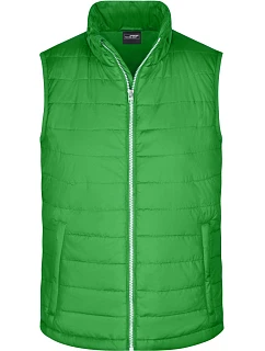 JN Pánská prošívaná vesta 02. green model 22530344 - Daiber