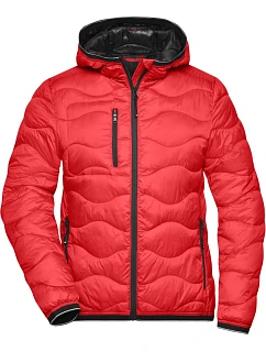 JN Dámská prošívaná bunda 02. red/black model 22530684 - Daiber