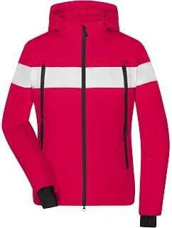 JN Dámská zimní sportovní bunda 02. light red/white model 22530830 - Daiber