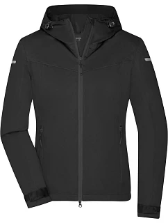 JN Dámská outdoorová softshellová bunda 02. black model 22530902 - Daiber