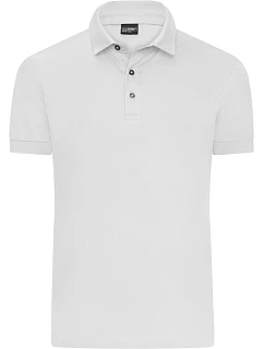 JN Pánské žerzejové polo 02. white model 22531219 - Daiber