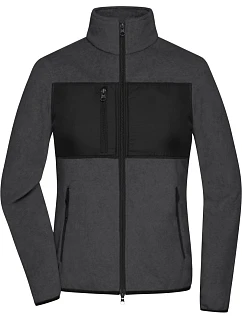 JN Dámská fleecová bunda 02. dark melange/black model 22538383 - Daiber