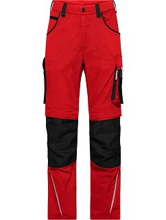 JN (94110) Pracovní kalhoty Style" Strong red/black model 22533139 - Daiber