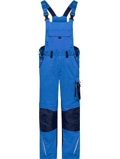 JN  Pracovní kalhoty s laclem Strong royal/navy model 22533314 - Daiber