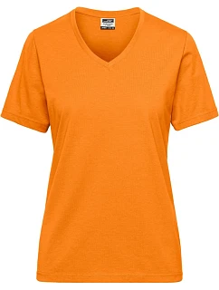 JN Dámské pracovní tričko z bio bavlny Solid 02. orange model 22532080 - Daiber