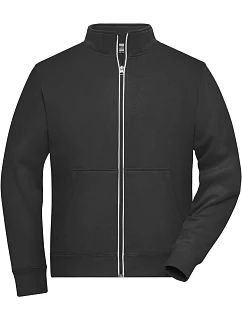 JN Pánská pracovní mikina Doubleface Solid 02. black model 22532140 - Daiber