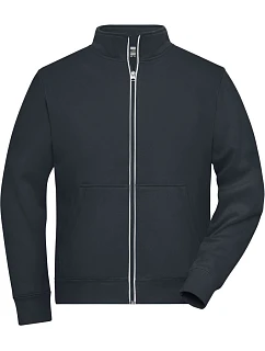 JN Pánská pracovní mikina Doubleface Solid 02. carbon model 22532151 - Daiber