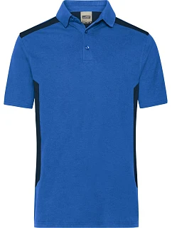 JN Pánské pracovní piqué polo 02. royal/navy model 22532942 - Daiber