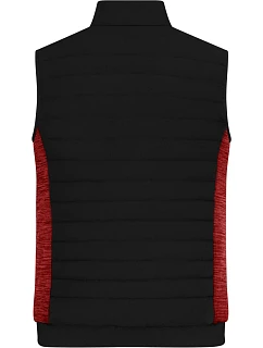 Daiber JN 1864 Pánská vesta s podšívkou 02.1864 black/red melange