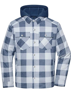 JN Prošívaná košilová bunda 02. deep grey model 22460163 - Daiber