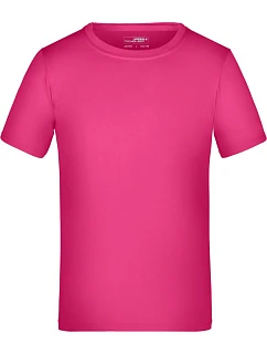 JN Dětské žerzejové sportovní tričko 02. pink model 22486290 - Daiber