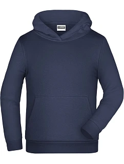 JN Dětská mikina s kapucí 02. navy model 22414127 - Daiber