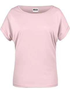 Dámské tričko z bio bavlny 02. soft pink model 22533921 - Daiber