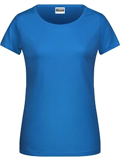 8007 Dámské tričko z bio bavlny model 22415490 cobalt - Daiber